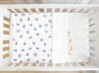 Crown - Portable Mini-Crib Blue