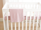 Striped - Portable Mini-Crib Lilac