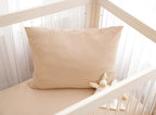 Striped - Full Crib / Toddler Beige
