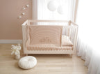 Striped - Full Crib / Toddler Beige
