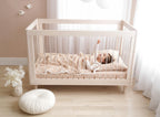 Striped - Full Crib / Toddler Beige