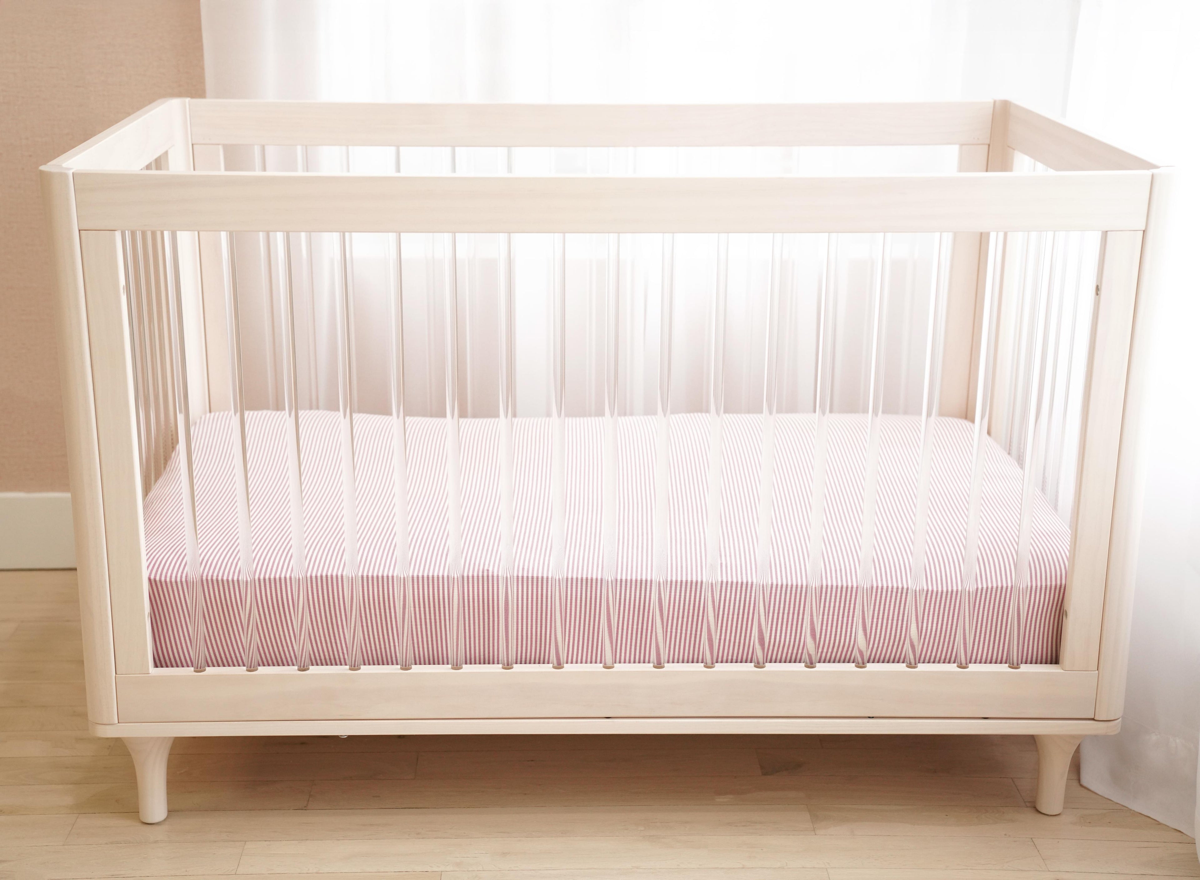 Striped - Full Crib / Toddler Lilac