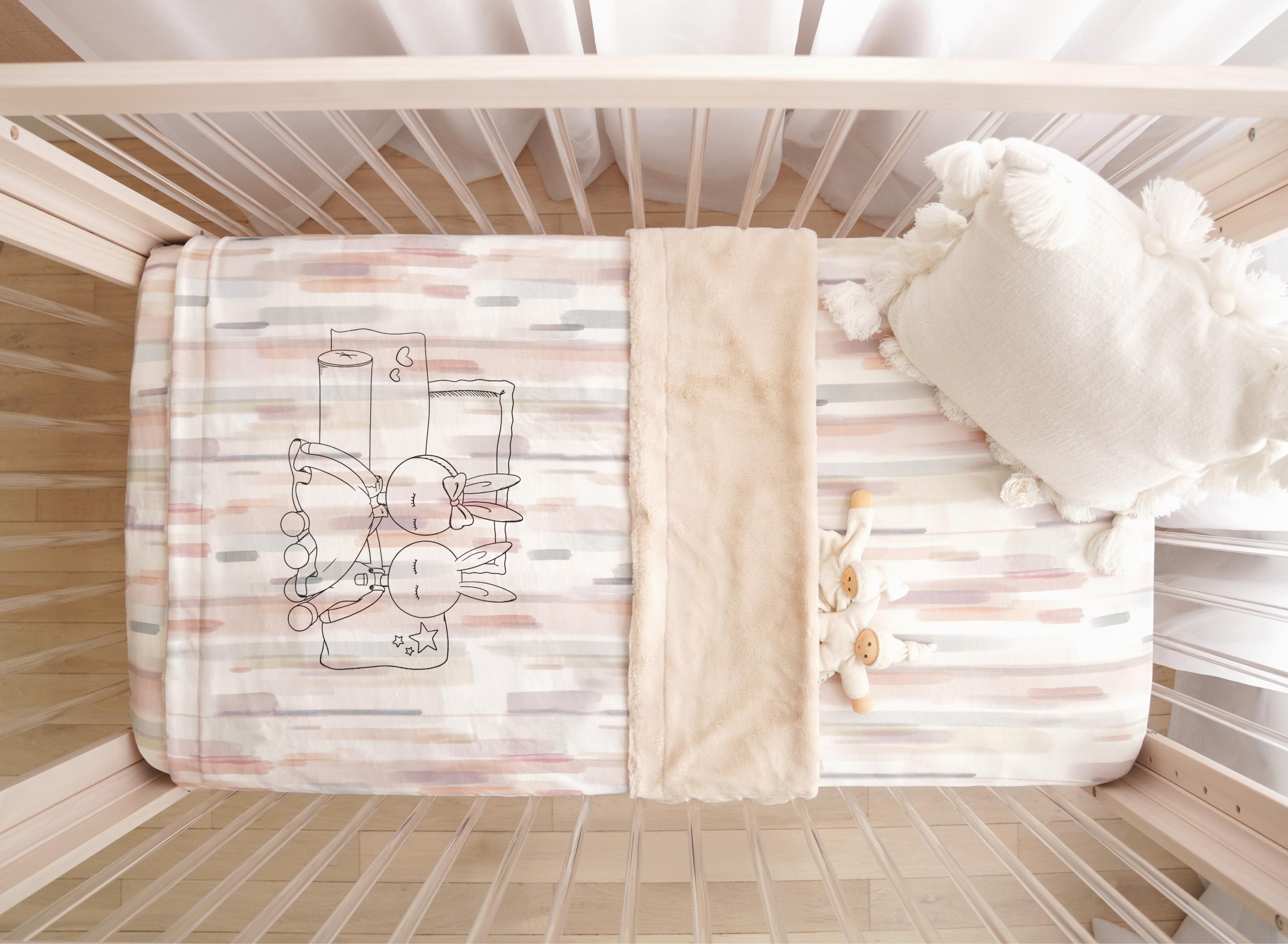 Bunny - Full Crib / Toddler Multicolor